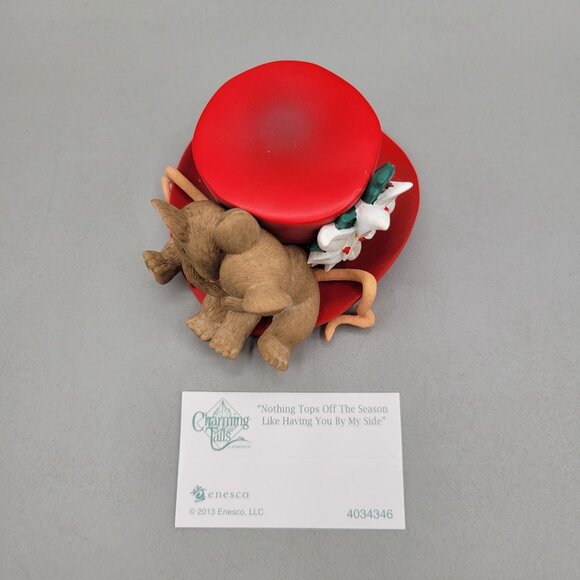 Charming Tails Nothing Tops Off The Season Like Having You By My Side Figurine - Picture 5 of 9